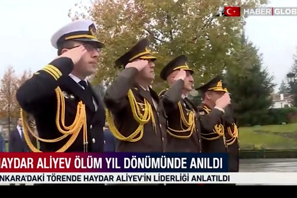 Ankarada ümummilli lideri Heydər Əliyevin vəfatının 20-ci ildönümü qeyd edilib - VİDEO