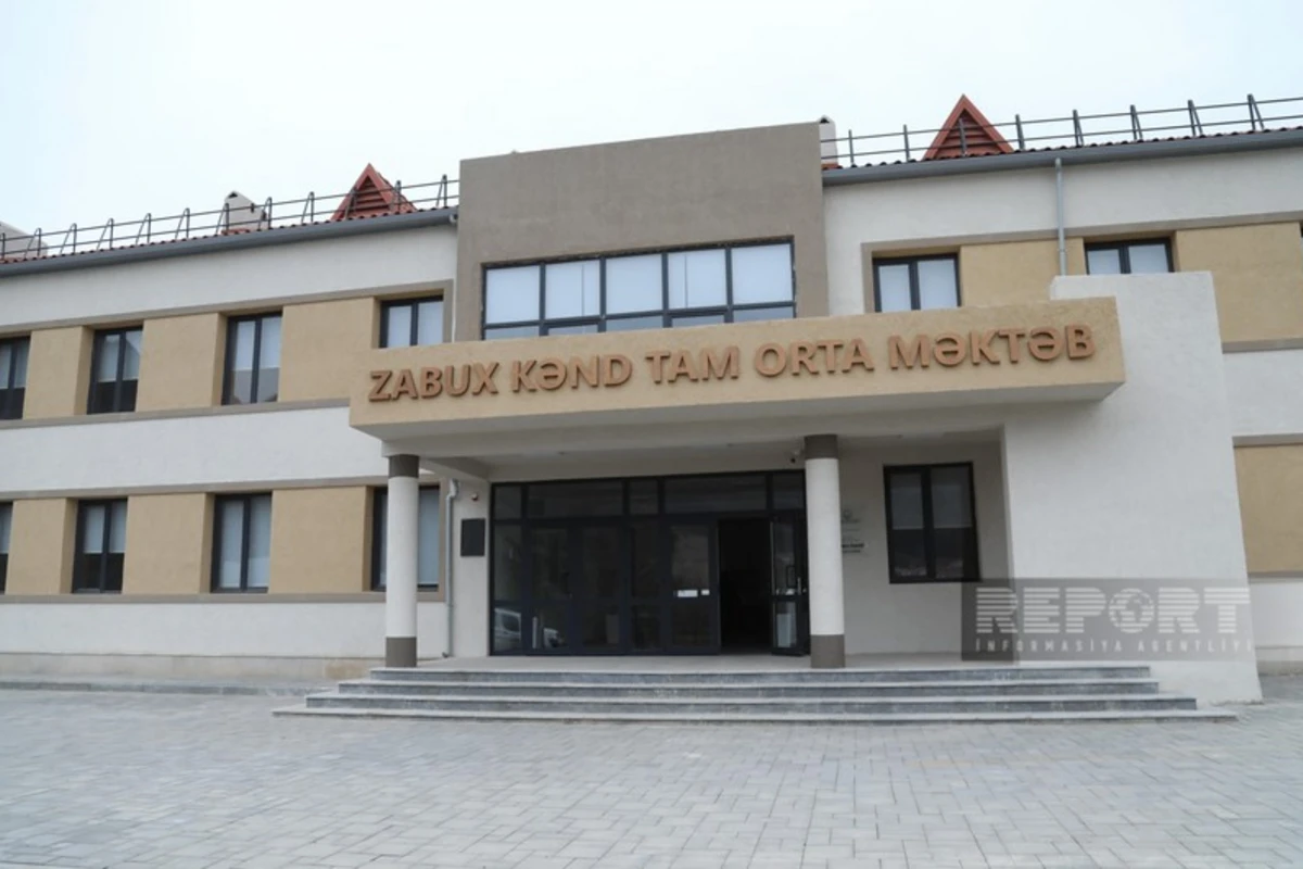 Zabuxda məktəb fəaliyyətə başlayıb