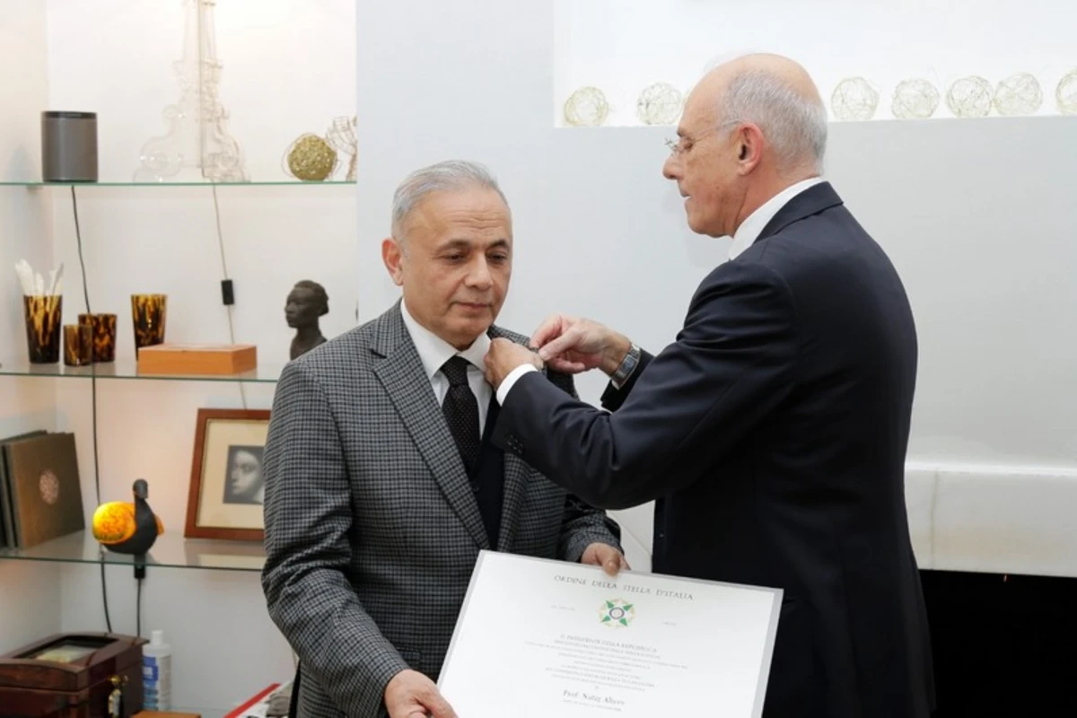 Azərbaycanın Xalq rəssamı İtaliyanın ali mükafatına layiq görülüb