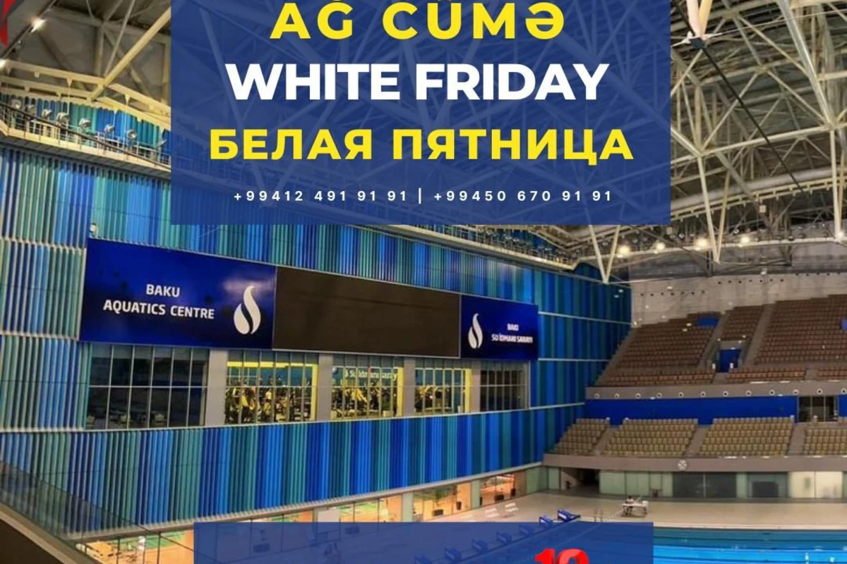 Su İdmanı Sarayından AĞ CÜMƏ adlı fləşmob