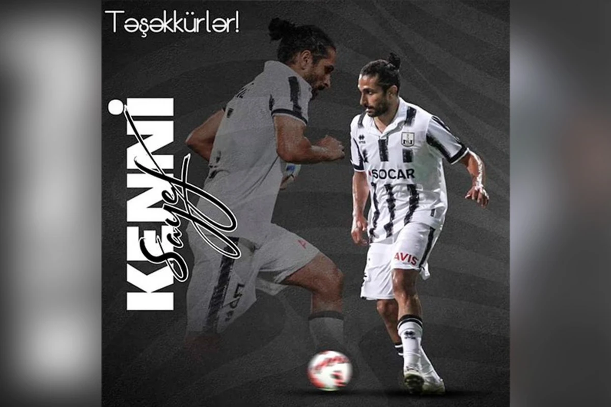 Neftçi klubu futbolçusu Kenni Sayef ilə yollarını ayırıb