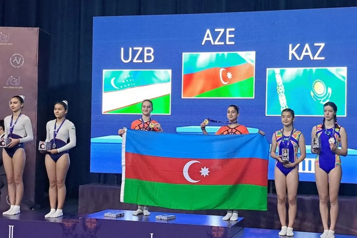 Azərbaycan gimnastları Özbəkistandakı turnirdə çempion olublar - FOTO