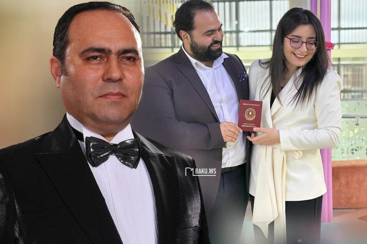 Xalq artistinin oğlunun nikahından GÖRÜNTÜLƏR - FOTO