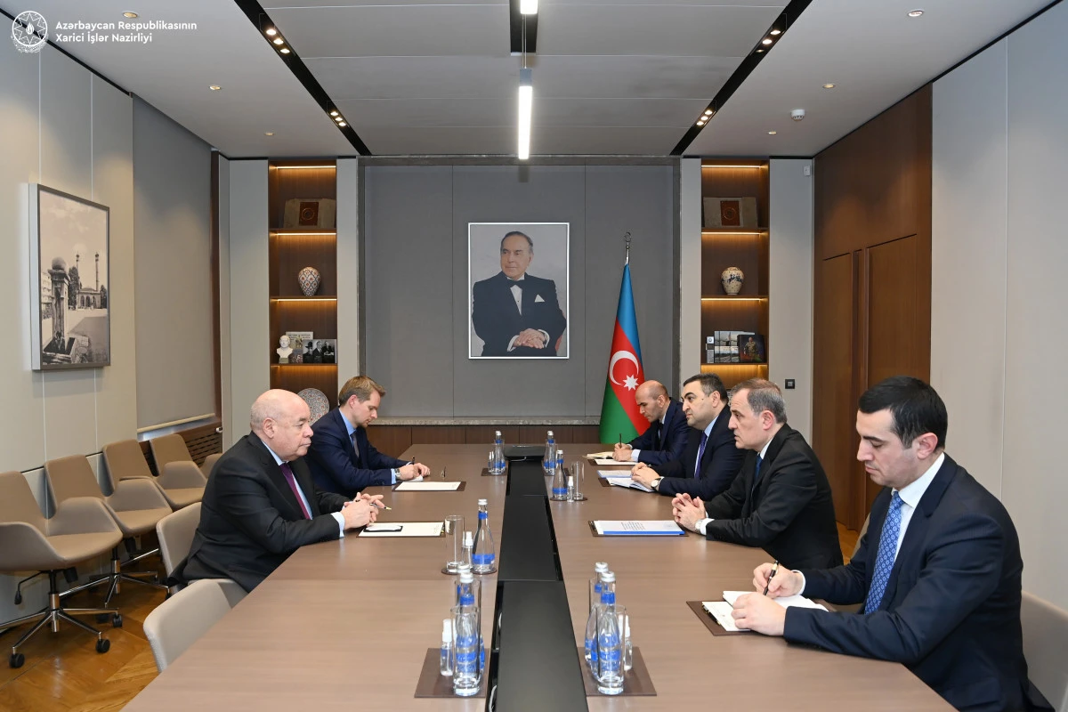 Ceyhun Bayramov Rusiya Prezidentinin xüsusi nümayəndəsi ilə regiondakı vəziyyəti müzakirə edib - FOTO