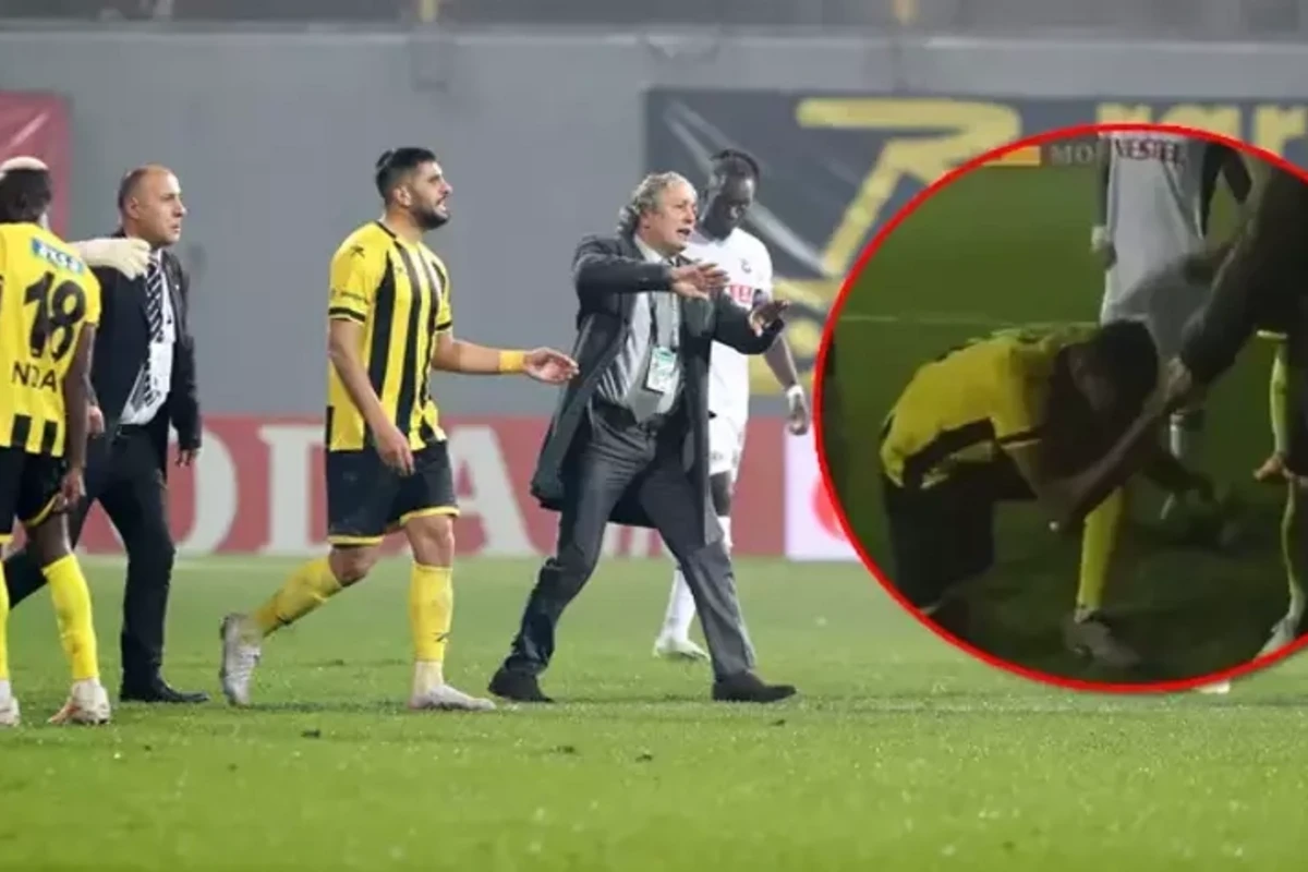 Türkiyə Super Liqasında daha bir qalmaqal: Futbolçular meydanı tərk etdi - VİDEO