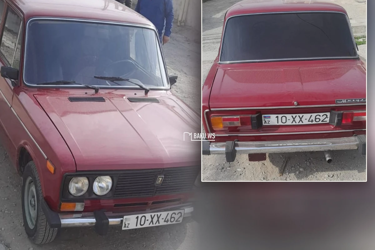 Bakıda “VAZ 2106” oğurlandı - FOTO
