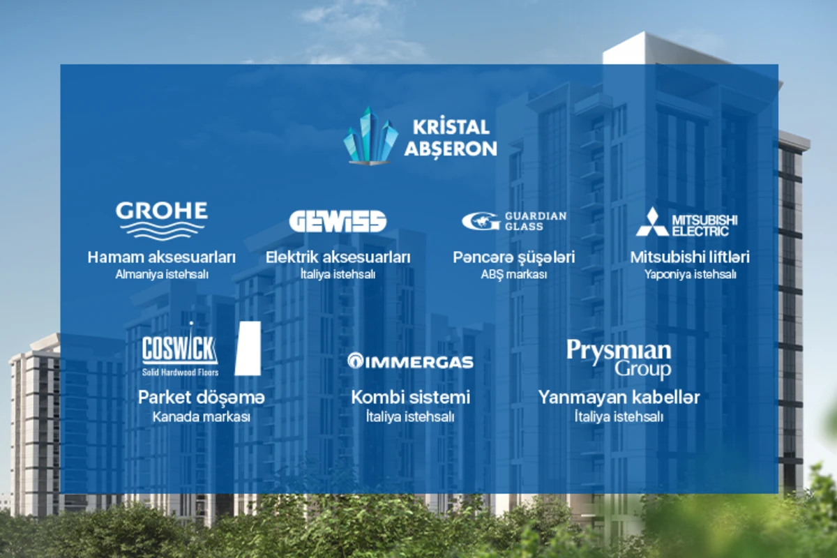 Kristal Abşeron yeni dünya markaları ilə əməkdaşlığa başladı - FOTO