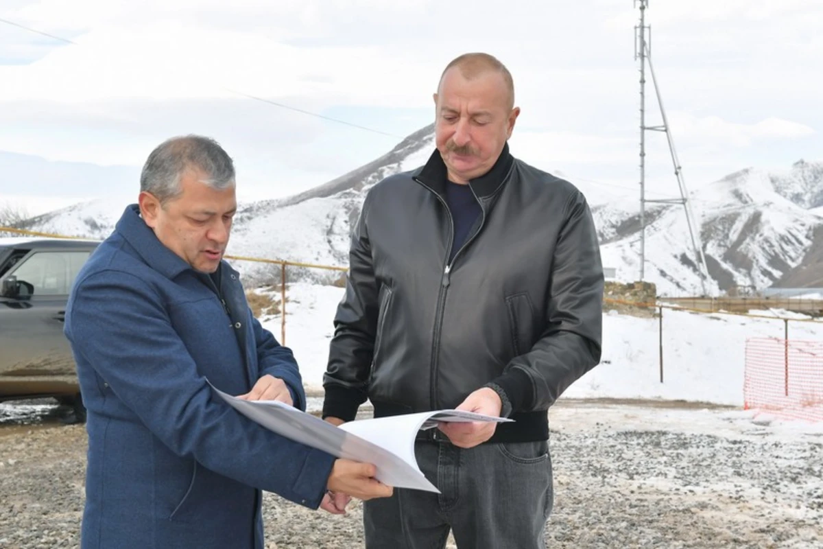 Prezident İlham Əliyev Şuşa rayonunun Turşsu qəsəbəsində olub - FOTO - YENİLƏNİB