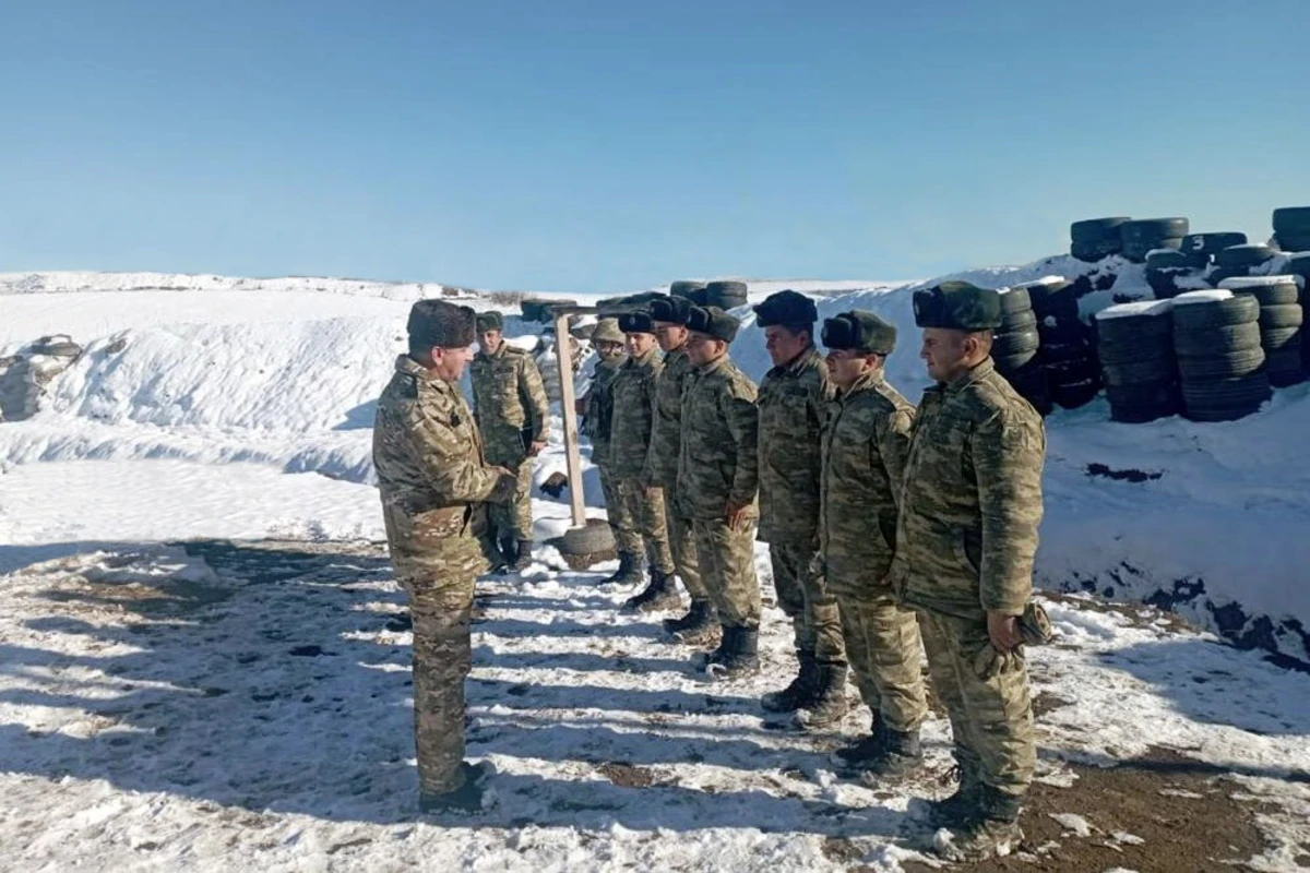 Hərbi qulluqçuların mənəvi-psixoloji hazırlığı yüksək səviyyədədir - FOTO