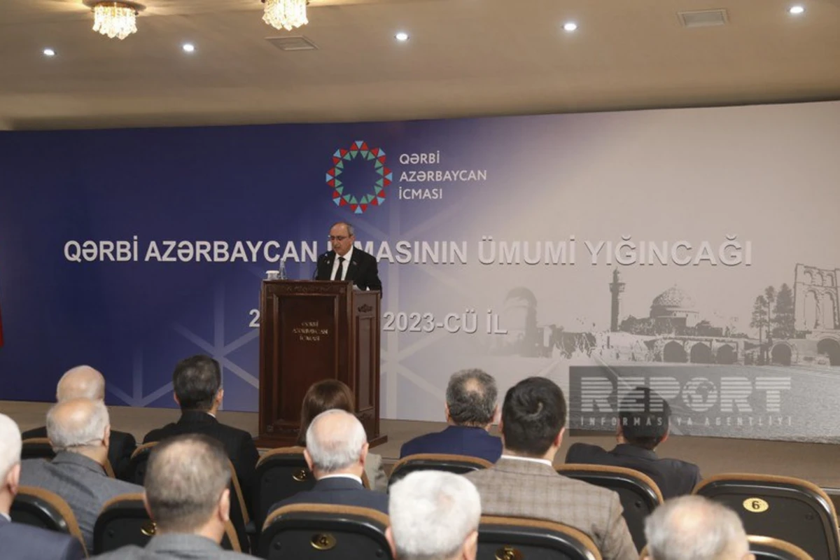 Qərbi Azərbaycan İcmasının ümumi yığıncağı keçirilib, sayt təqdim olunub - FOTO