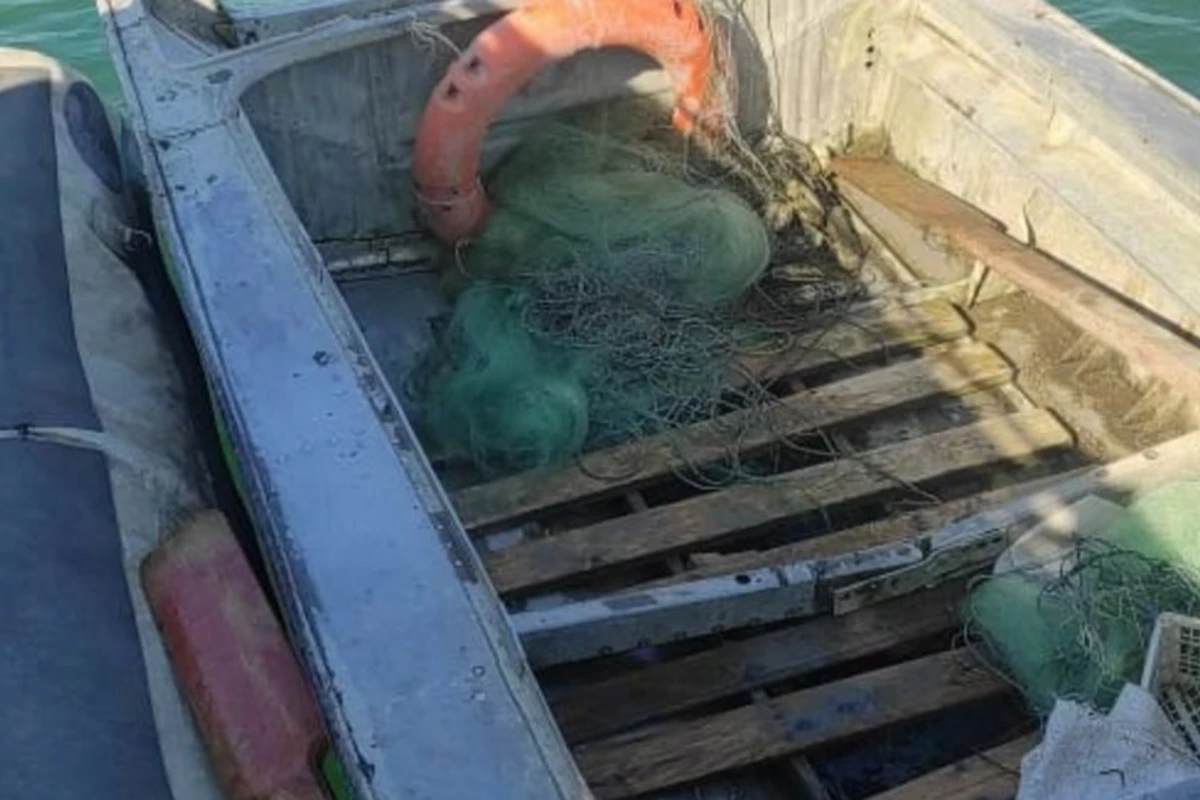 Neftçalada qanunsuz balıq ovu ilə məşğul olan şəxs saxlanılıb - FOTO