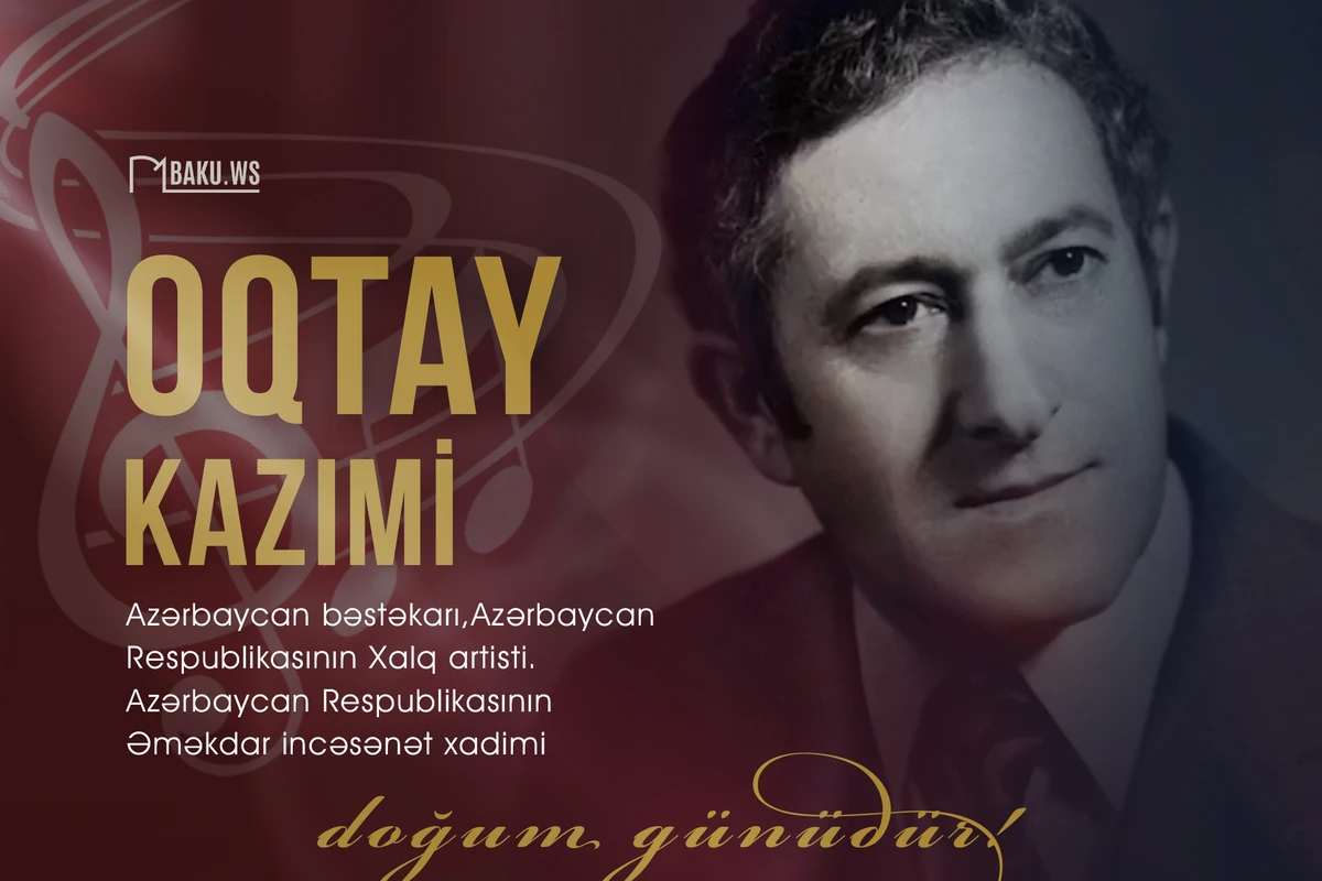 Bu gün Xalq artisti Oqtay Kazıminin doğum günüdür Bu gün Xalq artisti Oqtay Kazıminin doğum günüdür