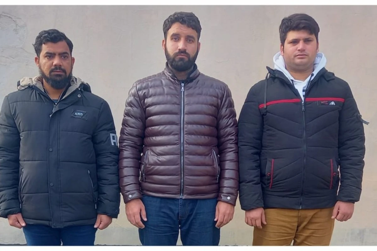 Azərbaycan sərhədini pozmağa cəhd edən şəxslər saxlanılıb - FOTO