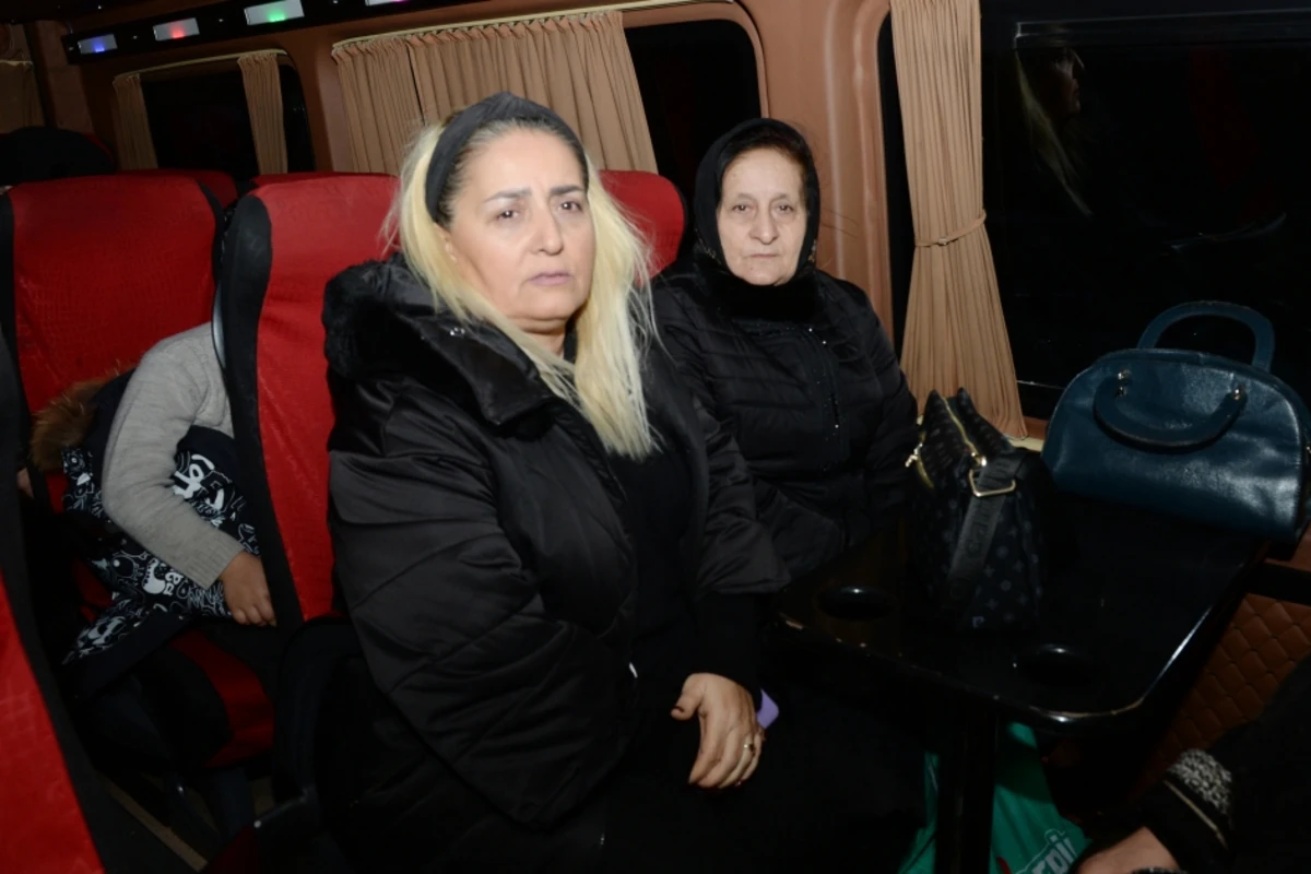 Laçın şəhərinə növbəti köç karvanı yola düşüb - FOTO