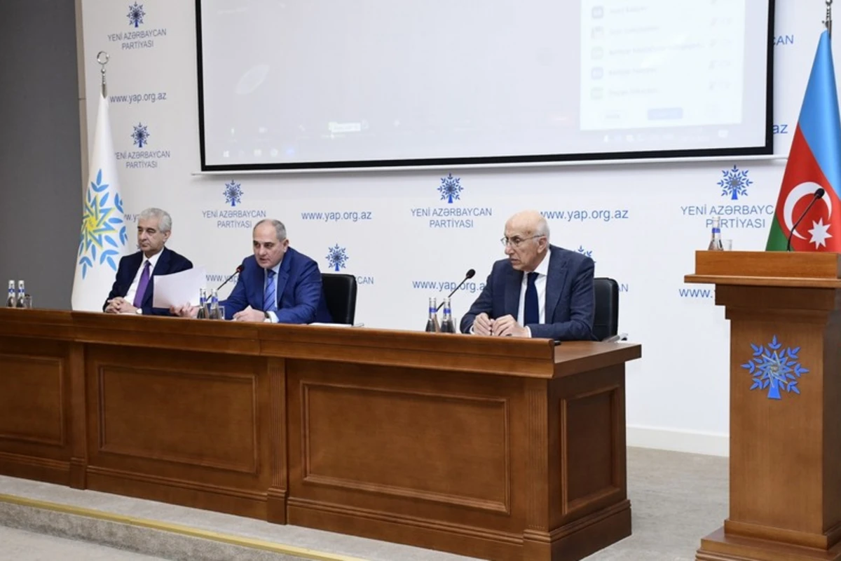 YAP Mərkəzi Aparatının və yerli təşkilatlarının 2024-cü il üçün gəlir-xərc smetaları təsdiqlənib - FOTO