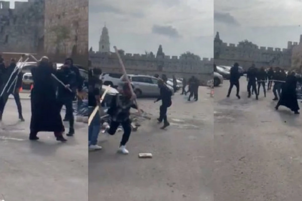 В Иерусалиме задержаны армянские радикалы - ВИДЕО