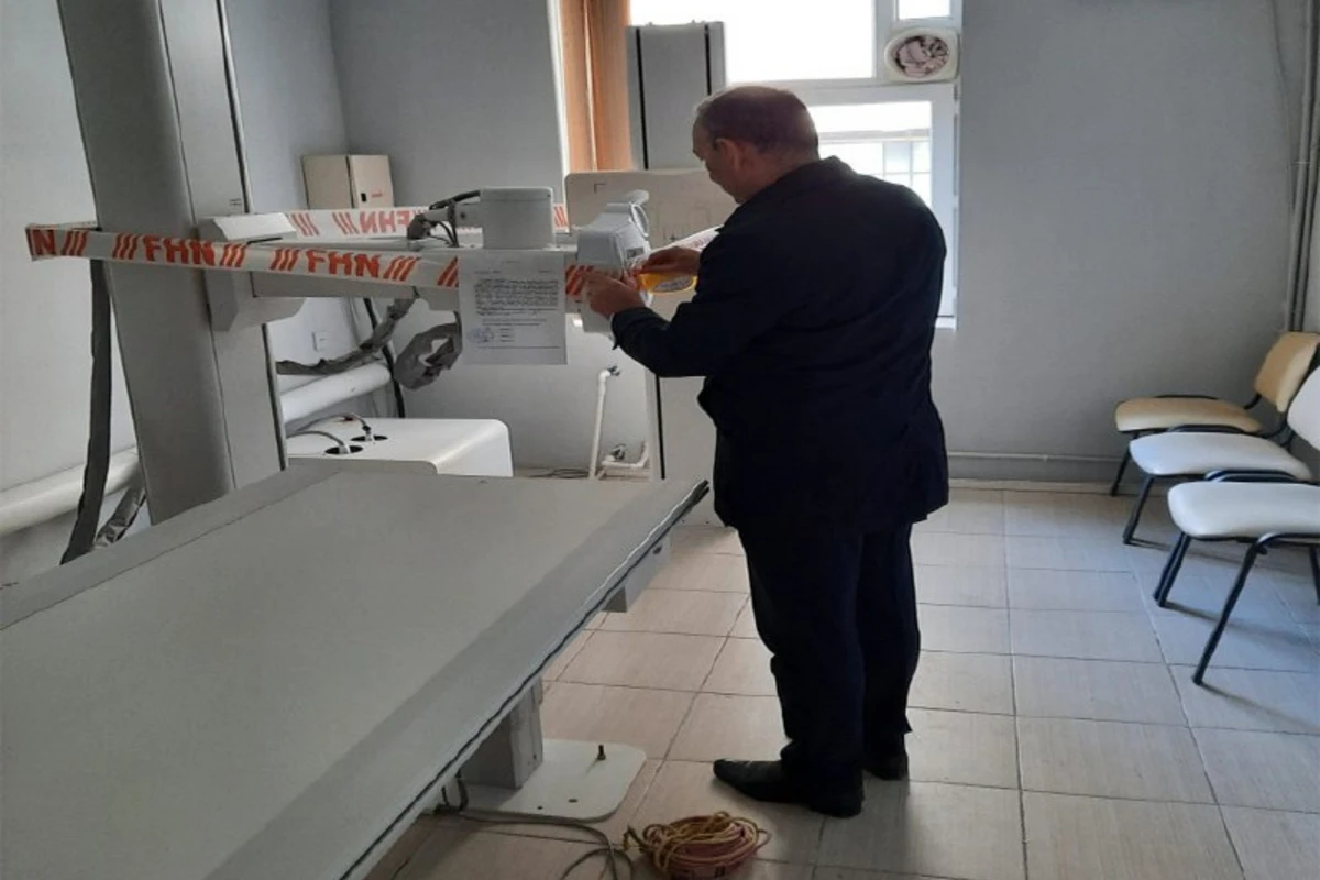 Приостановлена работа рентгеновского кабинета в бакинском медучреждении - ФОТО Приостановлена работа рентгеновского кабинета в бакинском медучреждении - ФОТО