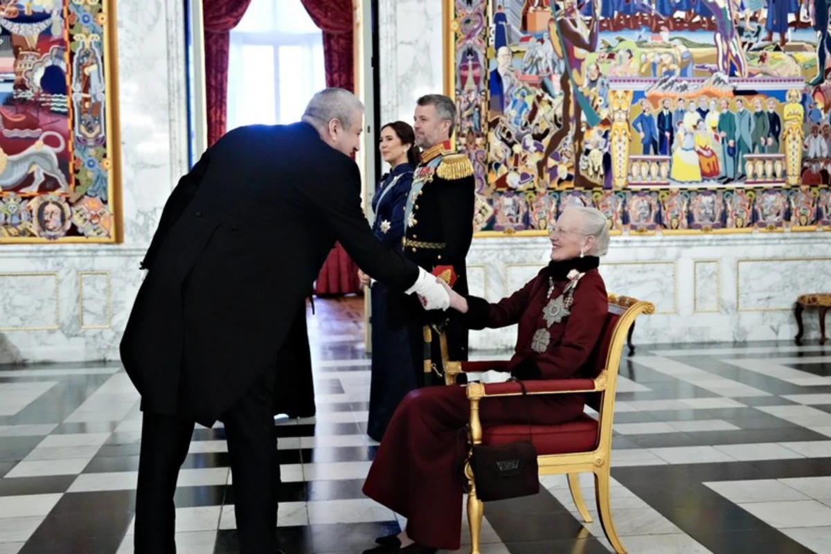 Azərbaycan səfiri Danimarka Kraliçasının təşkil etdiyi qəbulda iştirak edib - FOTO