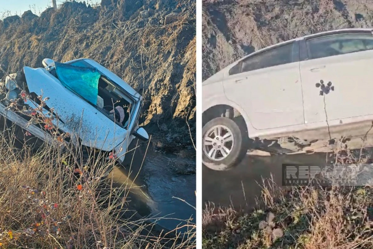 Qəbələdə avtomobil ağaca çırpılaraq yanıb, ölən və xəsarət alanlar var