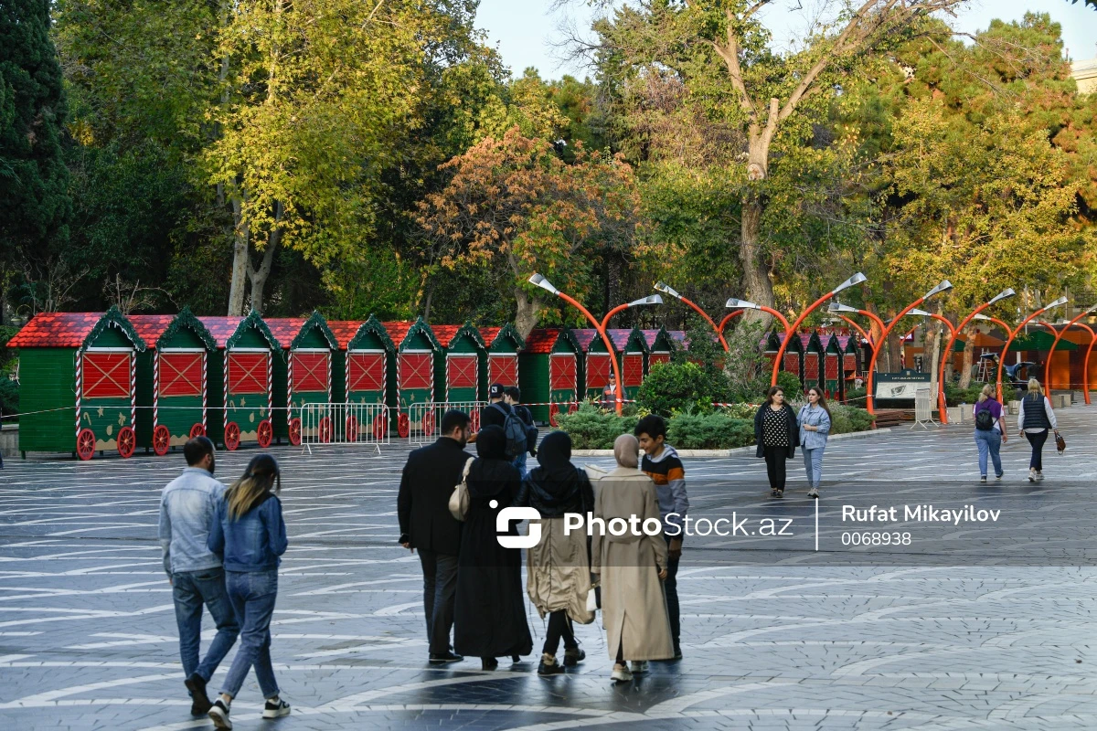 Завтра в Баку температура воздуха опустится до нуля градусов