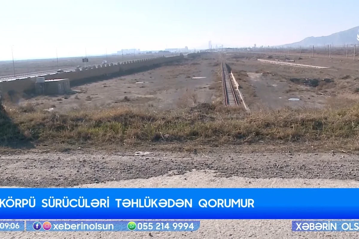 Большая опасность на дороге Баку - Алят - ВИДЕО