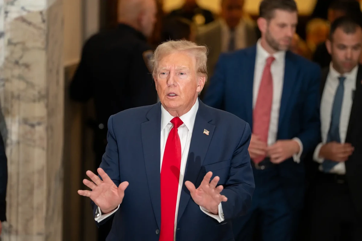 Трамп выступил с заключительным словом в суде