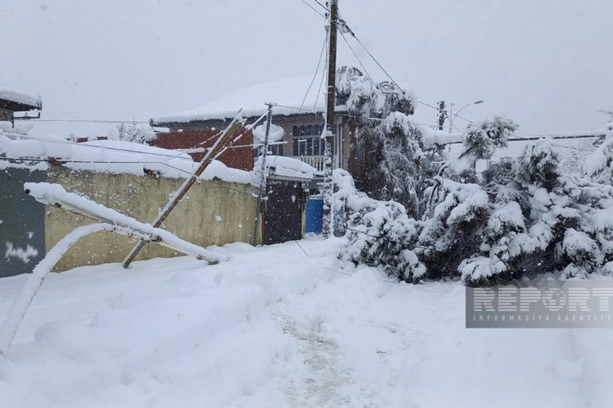 Cənub bölgəsinin rayonları işıqsız qalıb - FOTO