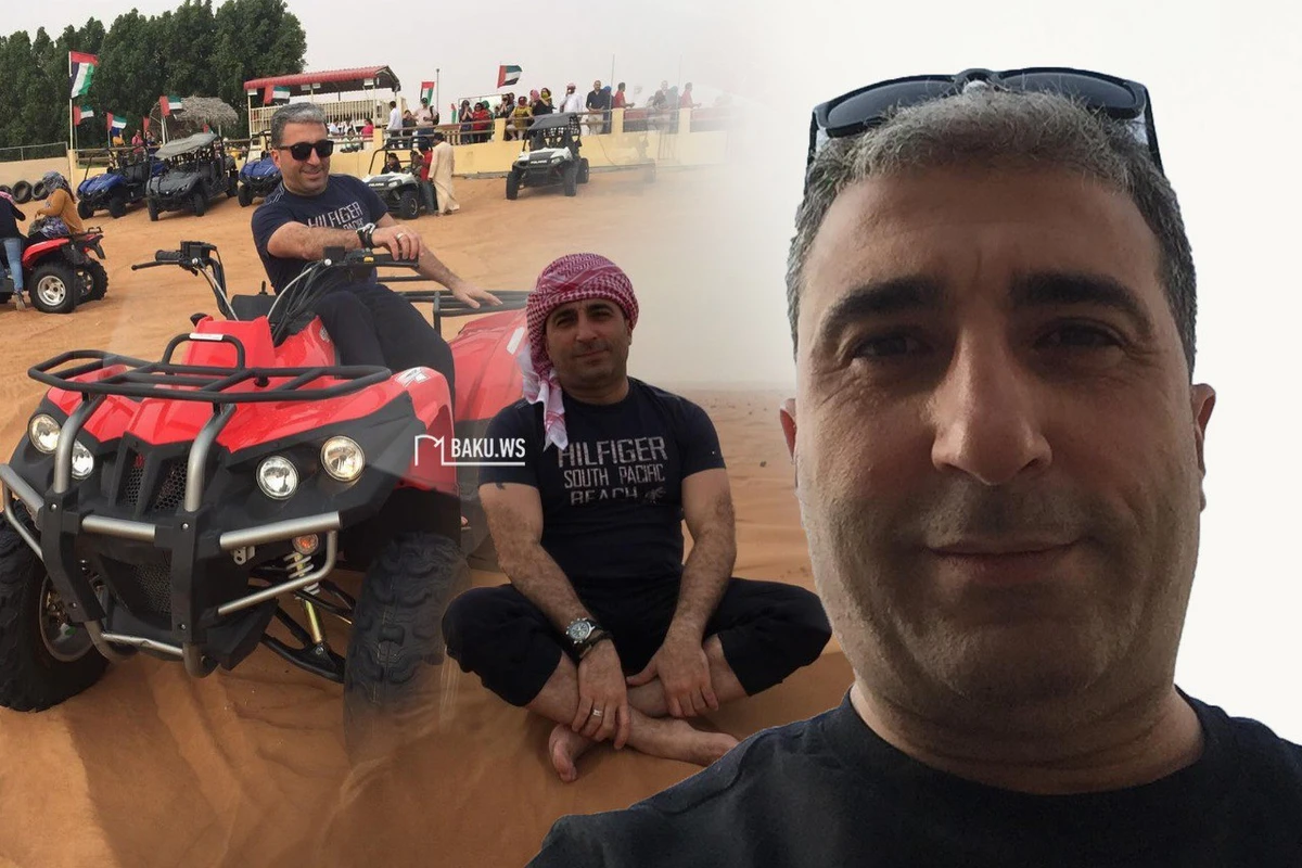 Rafael İsgəndərovun BƏƏ istirahətindən görüntülər - FOTO