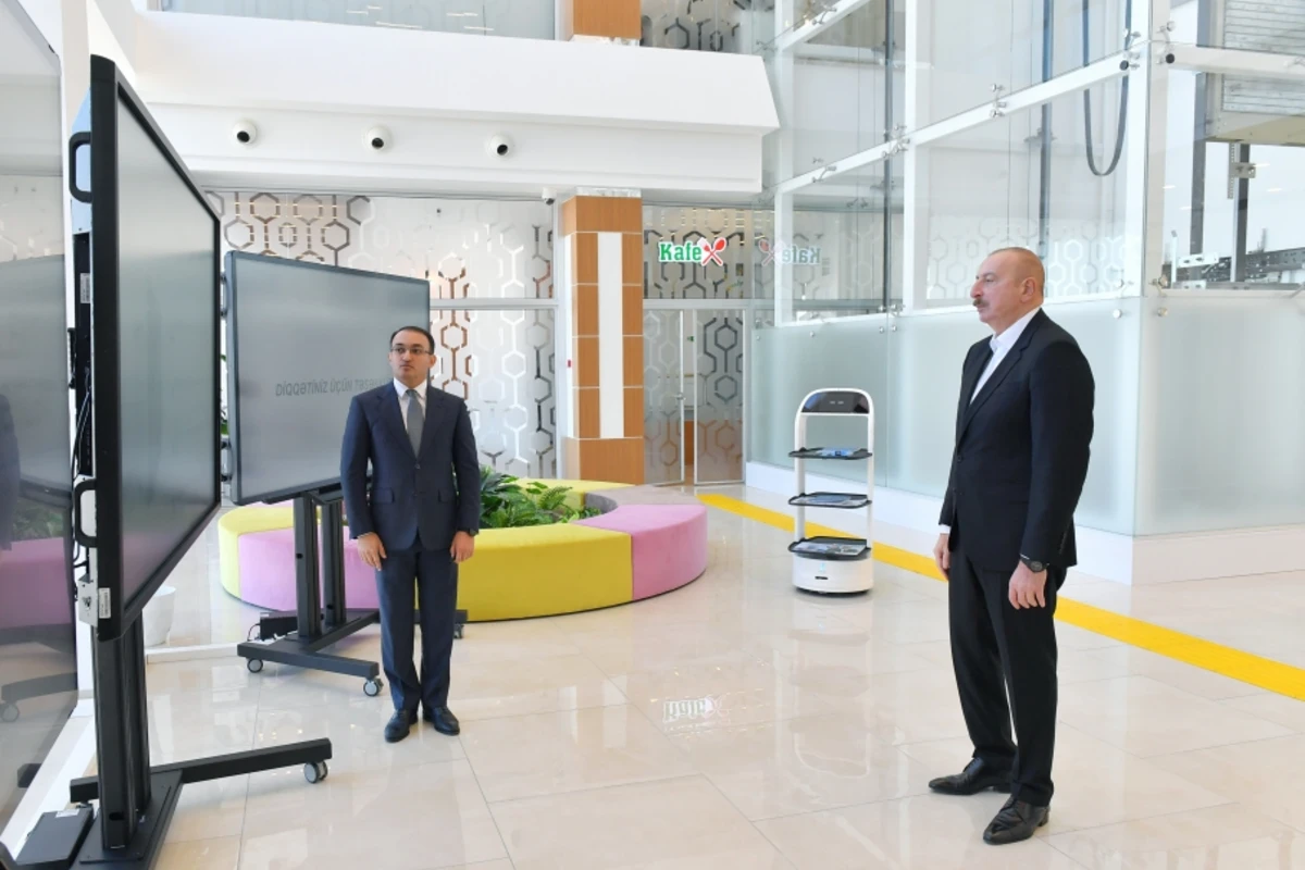 İlham Əliyev Lənkəran regional “ASAN xidmət” mərkəzinin açılışını edib - FOTO
