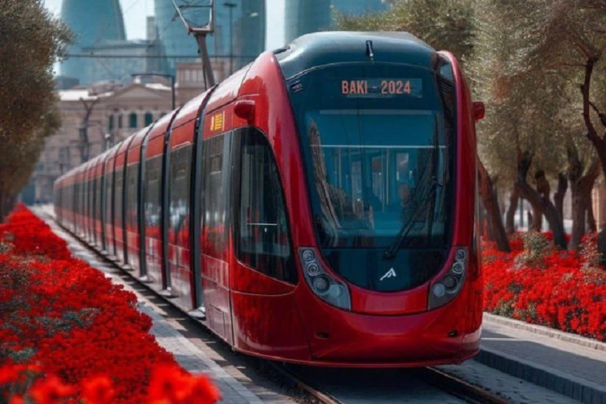 Bakıda tramvay xətləri çəkiləcək küçə və prospektlər - XƏRİTƏ + FOTO