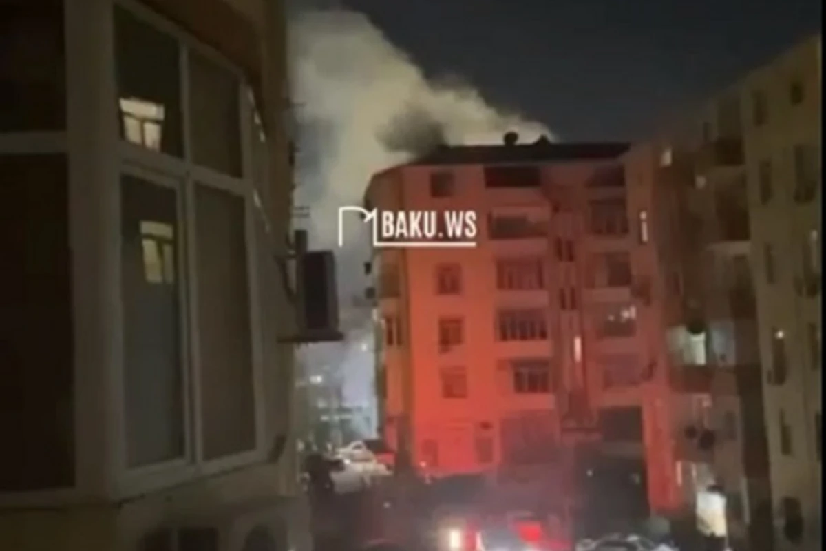 Masazırda gözəllik salonunda YANĞIN - VİDEO
