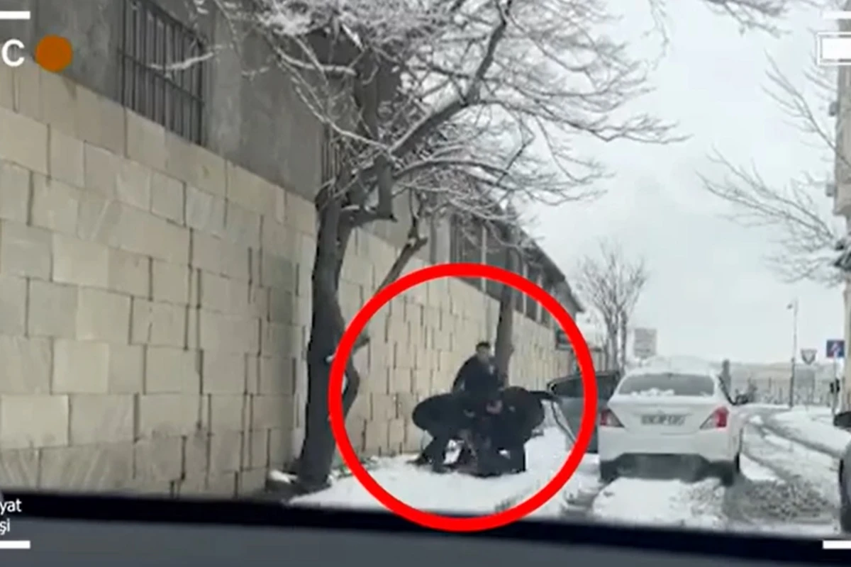 Bakıda silahlı şəxslər belə tutuldu  - ƏMƏLİYYAT GÖRÜNTÜSÜ