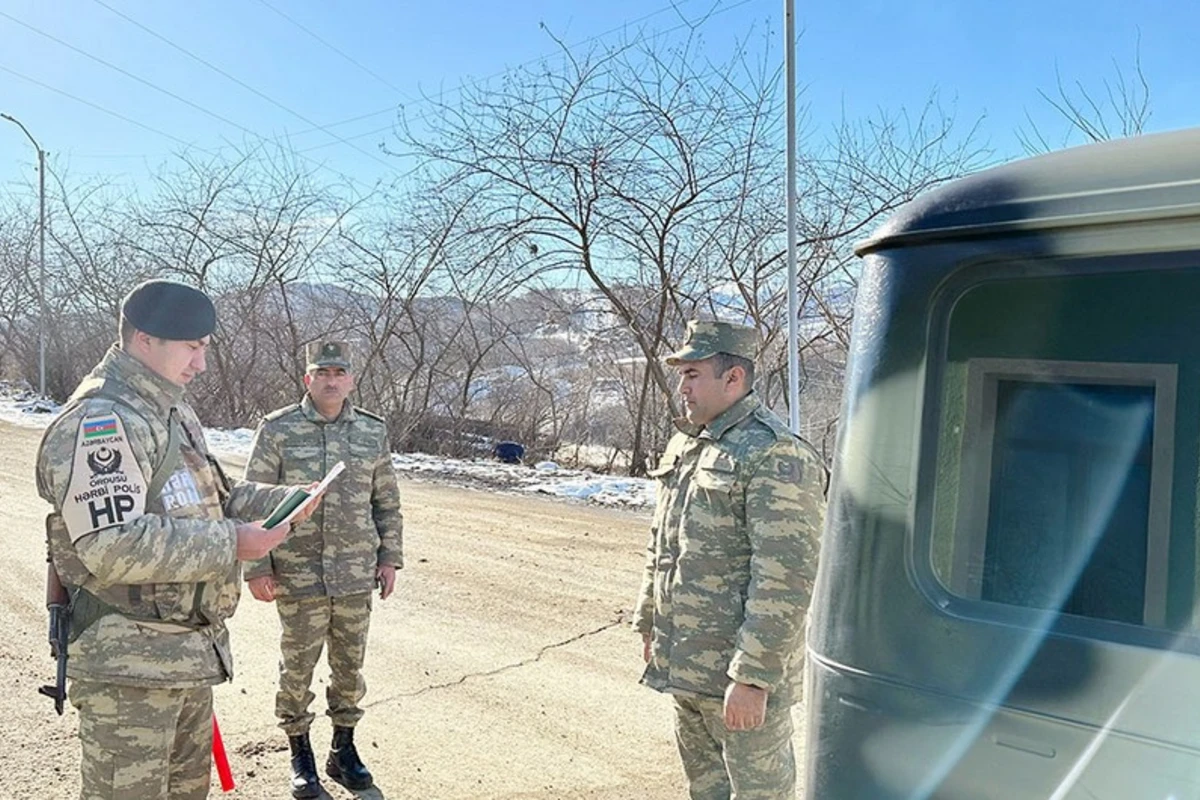 MN: Azad olunan ərazilərdə hərbi kolonların təhlükəsiz hərəkəti təmin edilir - FOTO