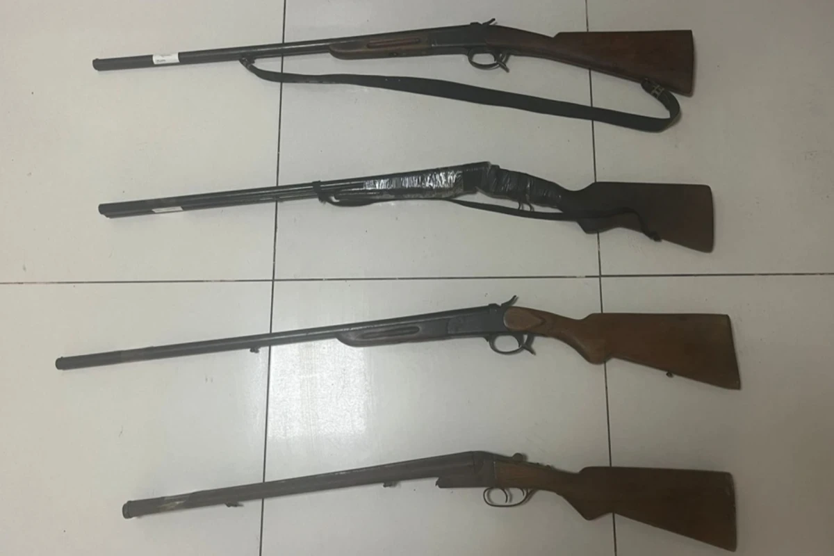 Cəlilabad sakinlərindən qanunsuz saxlanılan odlu silahlar götürülüb