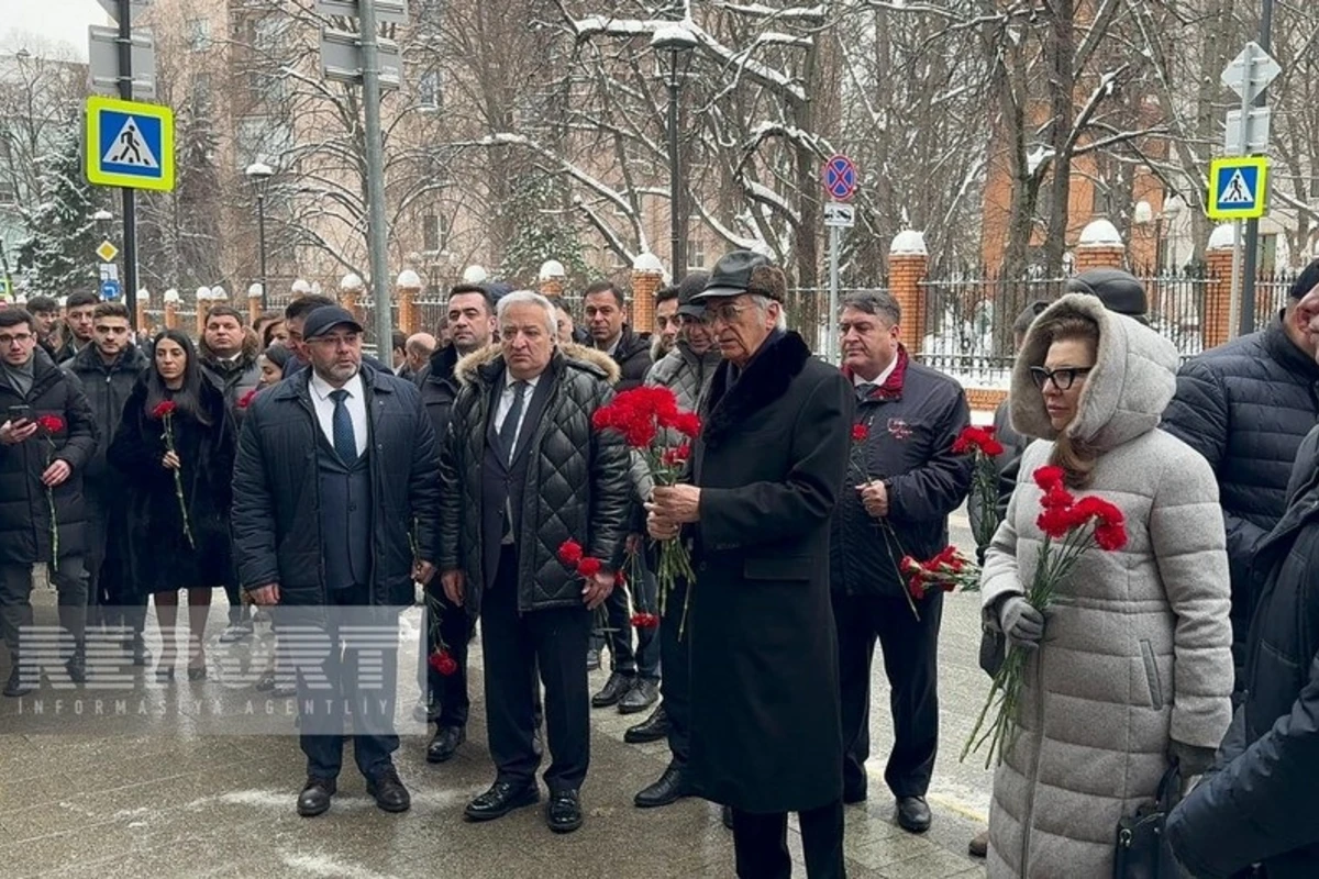 Moskvada 20 Yanvar şəhidlərinin xatirəsi anılıb
