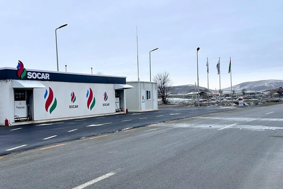 В Физули введена в эксплуатацию новая АЗС под брендом SOCAR - ФОТО/ВИДЕО