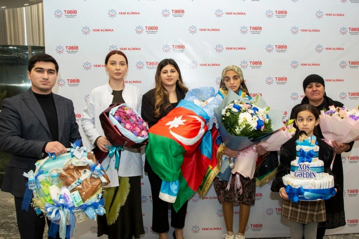 Antiterror əməliyyatları şəhidinin övladı dünyaya gəlib - FOTO Antiterror əməliyyatları şəhidinin övladı dünyaya gəlib - FOTO