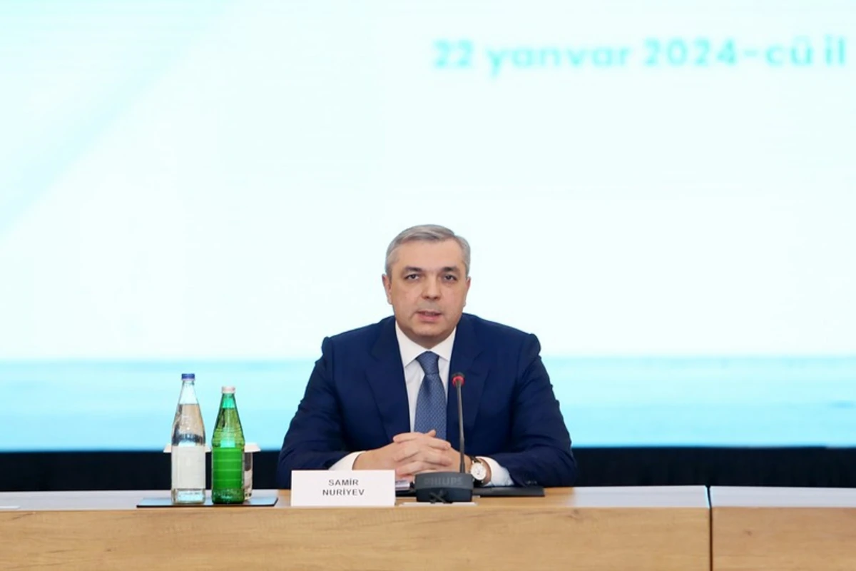 Samir Nuriyev: COP29-un ən yüksək səviyyədə keçirilməsi üçün bütün lazımi tədbirlər görüləcək Samir Nuriyev: COP29-un ən yüksək səviyyədə keçirilməsi üçün bütün lazımi tədbirlər görüləcək