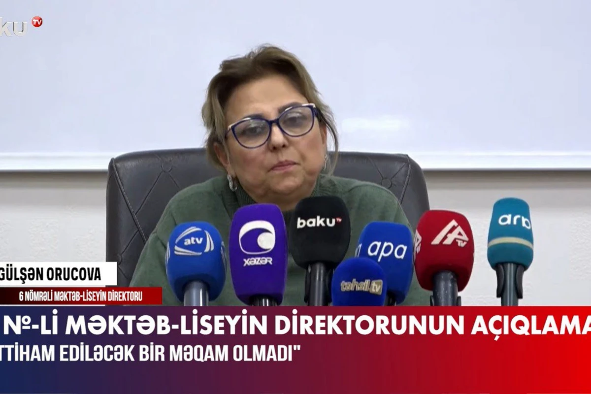 6 nömrəli məktəblə bağlı iclas, şagirdlərdən birinin başqa məktəbə köçürülməsi tövsiyə olunub - VİDEO