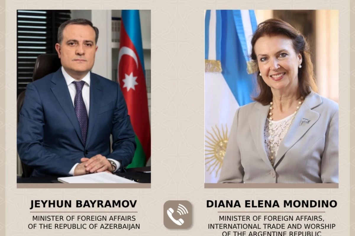 Ceyhun Bayramov argentinalı həmkarı ilə əməkdaşlıq məsələlərini müzakirə edib
