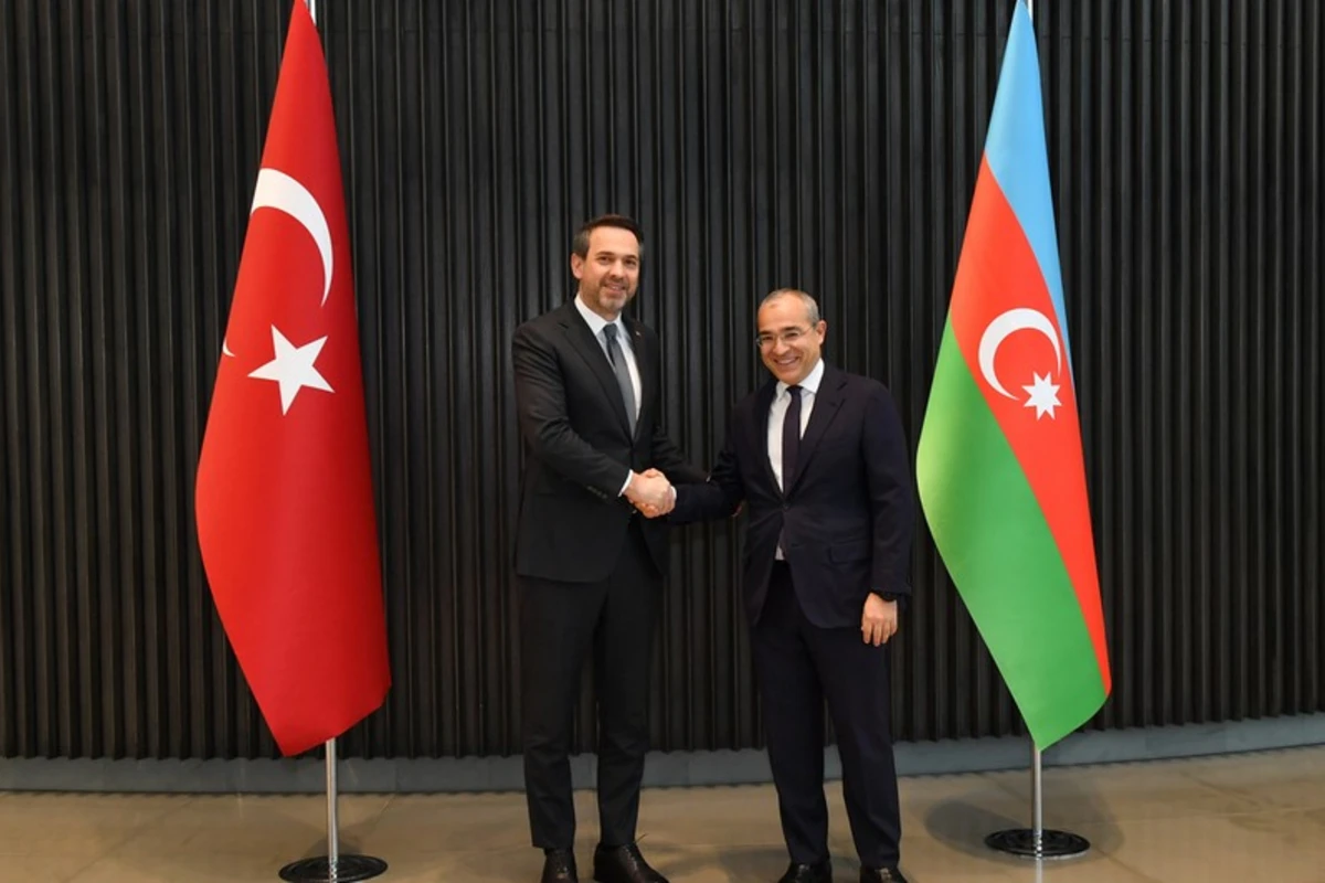 İqtisadiyyat Nazirliyində Türkiyə nümayəndə heyəti ilə görüş keçirilib - FOTO