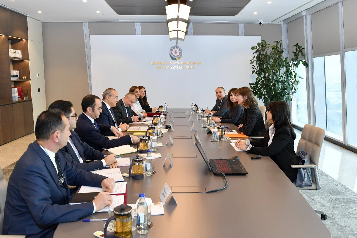 Mikayıl Cabbarov Dünya Bankının nümayəndəsi ilə görüşüb - FOTO