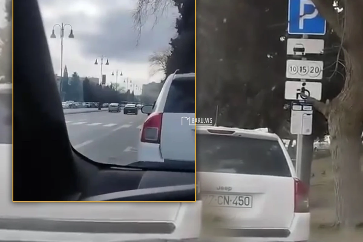 Bakıda parkinqlə bağlı şikayətə RƏSMİ CAVAB - VİDEO