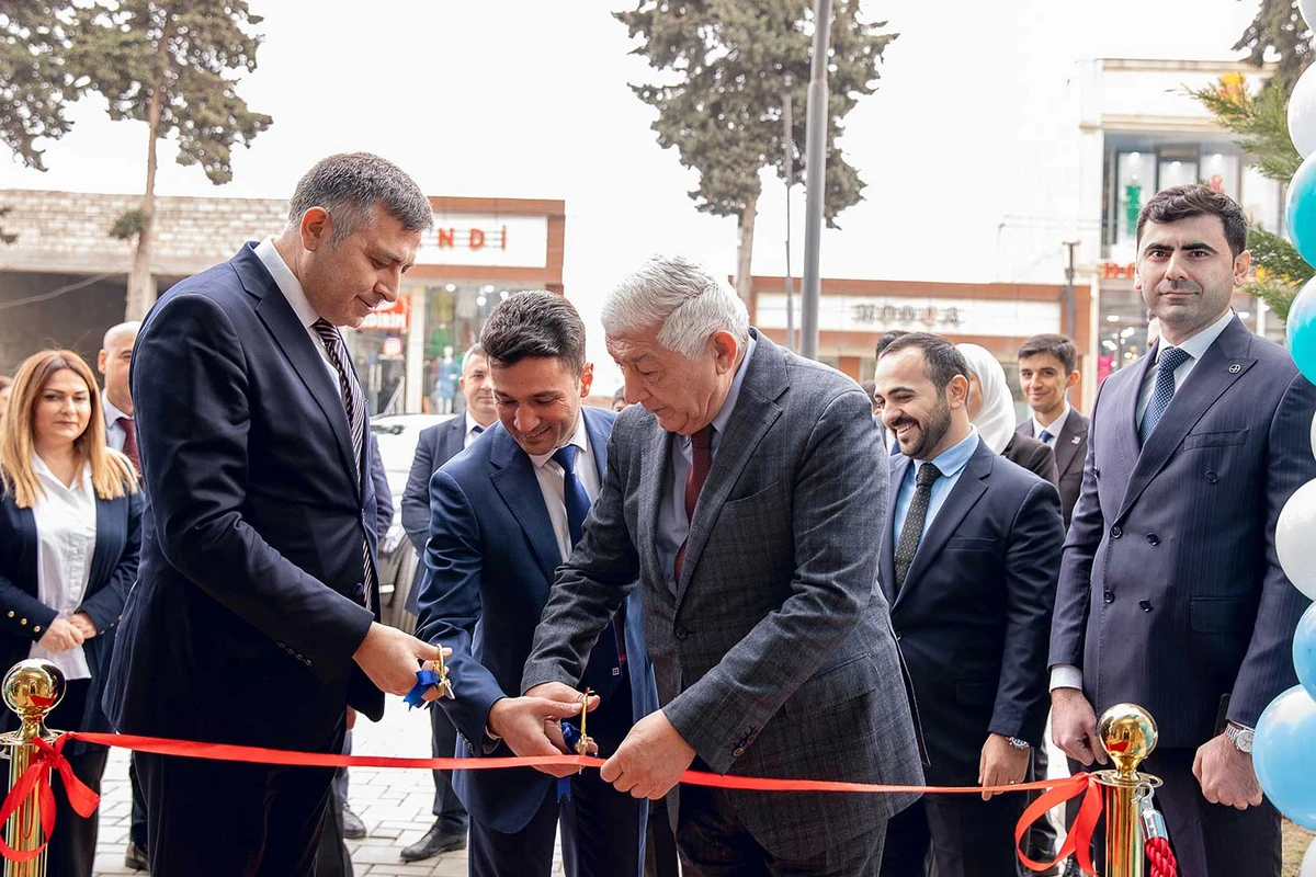 “Bank of Baku”nun Xaçmaz filialı yeni ünvanda - FOTO