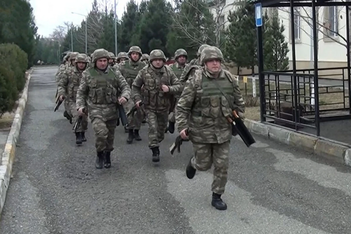 В азербайджанской армии проводятся мероприятия по боеготовности - ВИДЕО