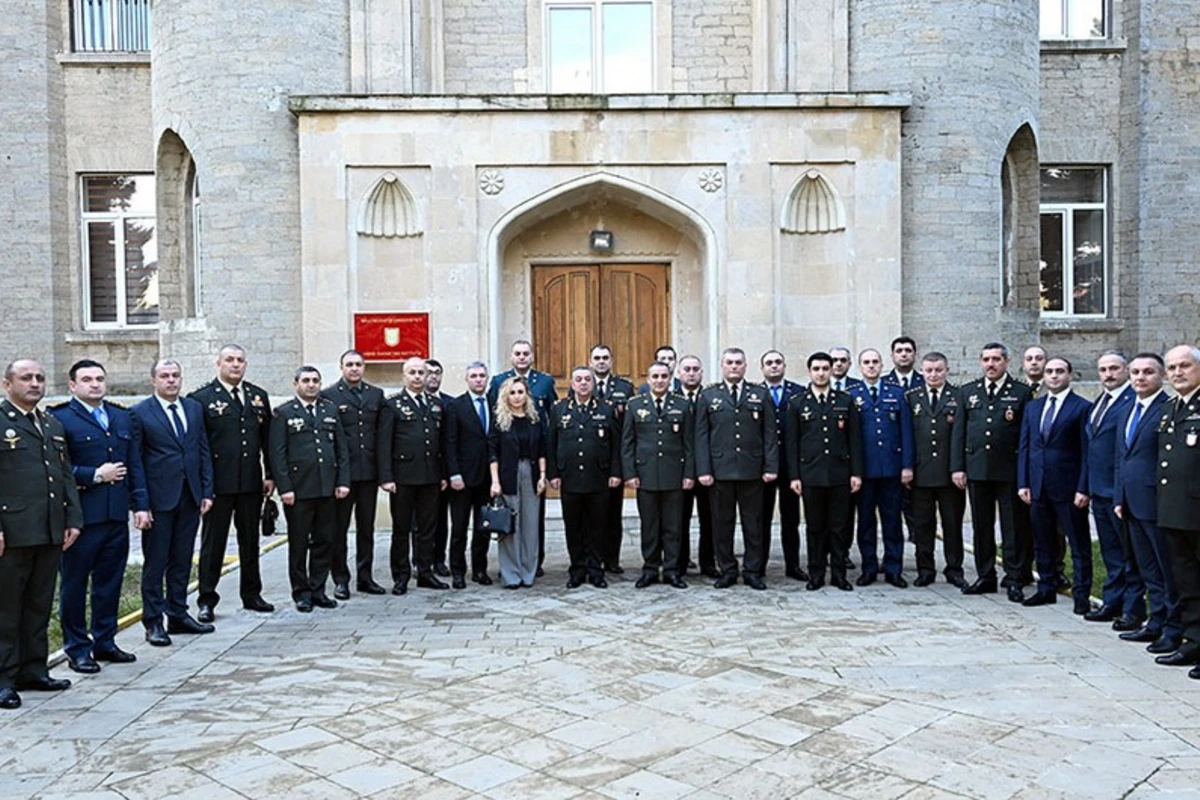Milli Müdafiə Universitetində yeni kursun açılış mərasimi keçirilib - FOTO