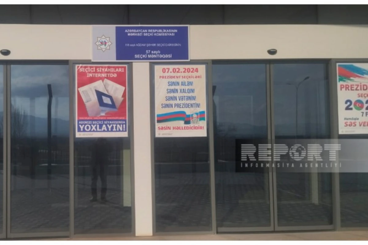 ​​​​​​​Город Агдам готов ко дню голосования