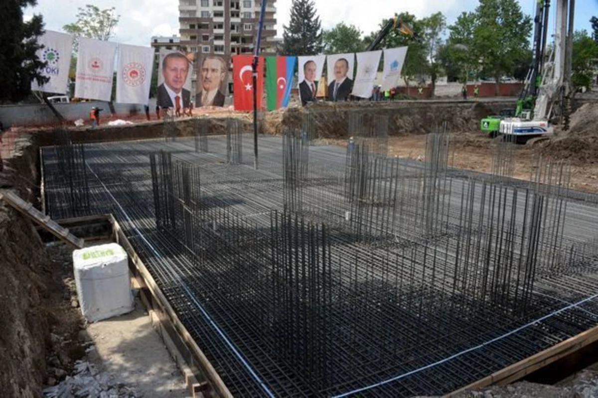 Kahramanmaraşda inşa edilən Azərbaycan məhəlləsindən yeni görüntülər - VİDEO