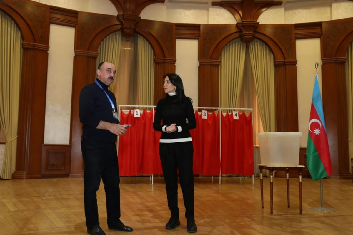 Ombudsman Xankəndi, Şuşa və Laçında seçki məntəqələrində yaradılan şəraitlə tanış olub - FOTO