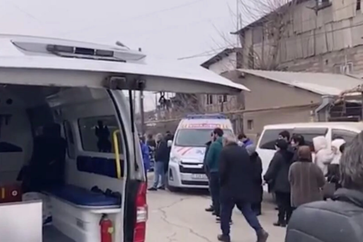 İrəvanda baş verən dəhşətli partlayış anı - ANBAAN VİDEO